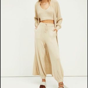 Free people sweater set